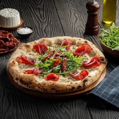 Bresaola Ricotta Pizza - 15 inch