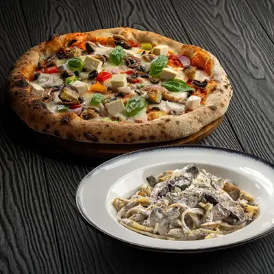 Pizza and Pasta Duo