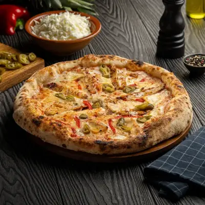 Spicy chilli peppers Pizza - 15 inch